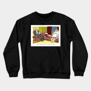 Emotional support. Crewneck Sweatshirt